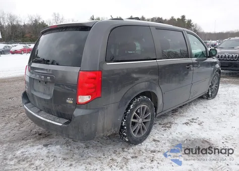 2017 Dodge Grand Caravan Sxt from USA, damaged, VIN 2C4RDGCG4HR801495
